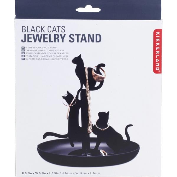 Suport bijuterii: Black Cats