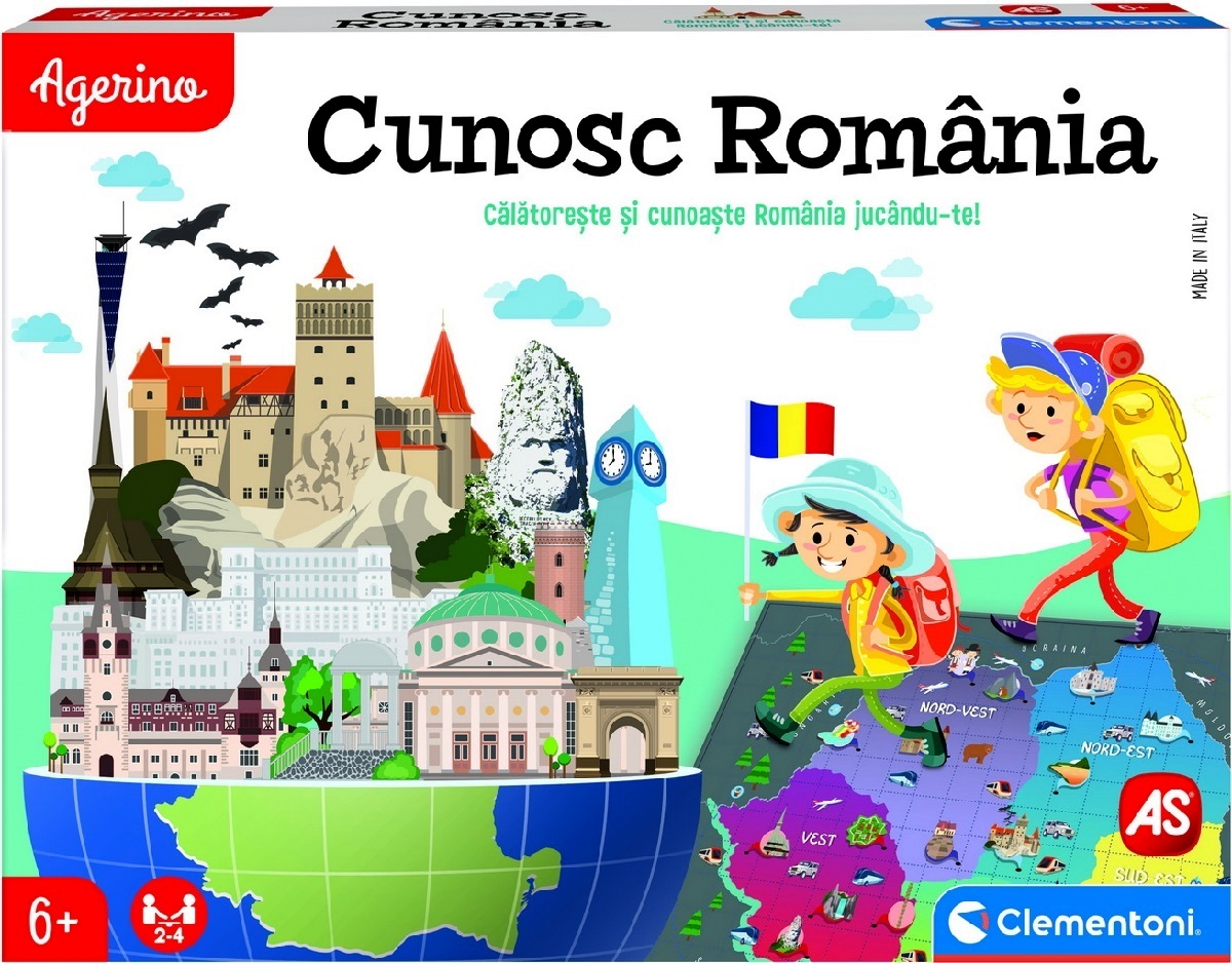Joc educativ Agerino: Cunosc Romania