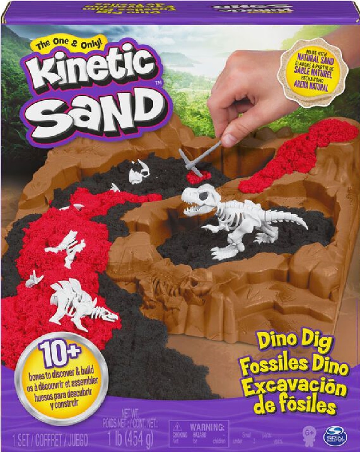 Set Kinetic Sand: Dino. Santierul arheologic