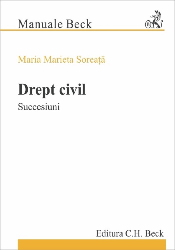 Drept civil. Succesiuni - Maria Marieta Soreata