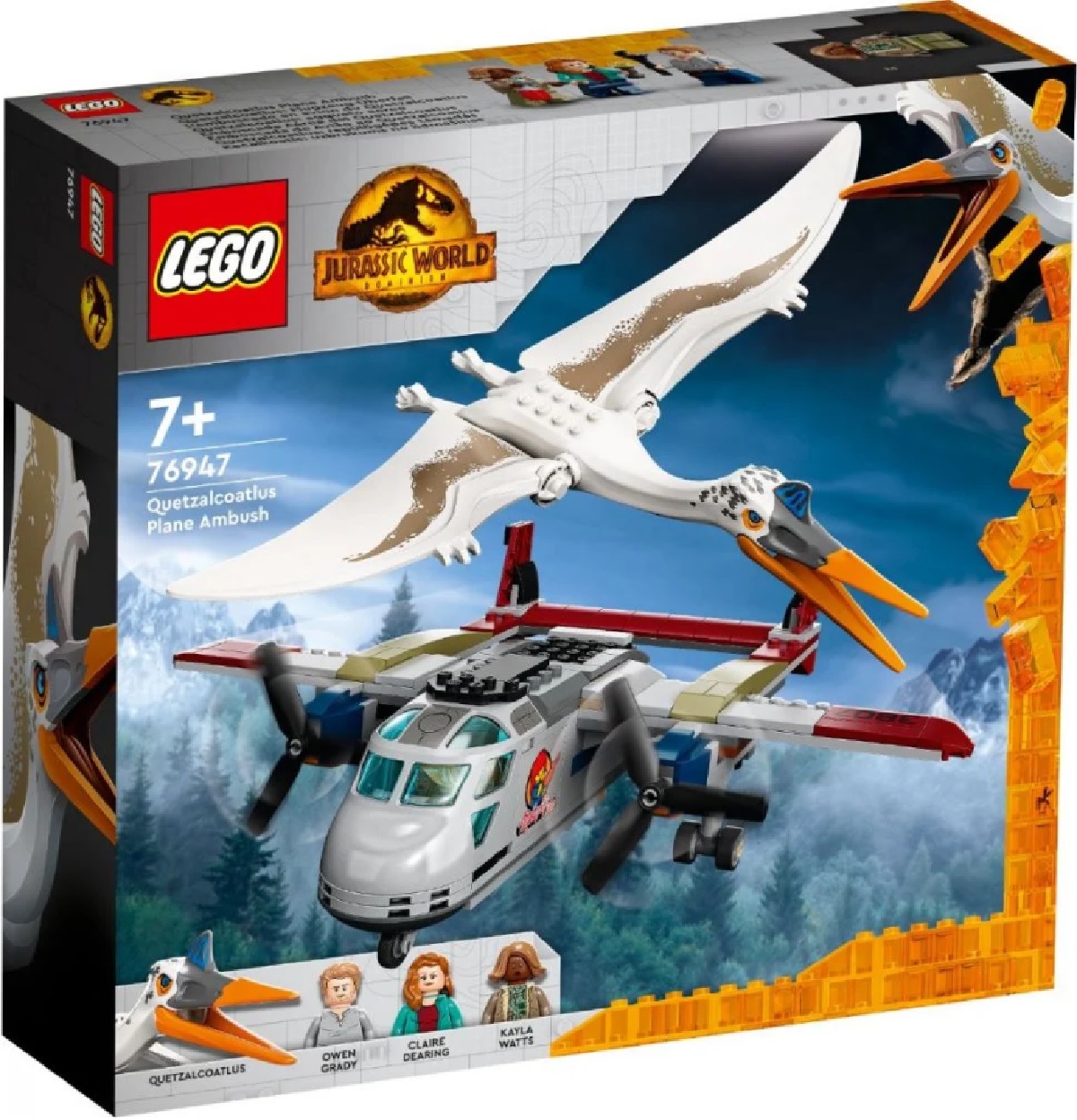 Lego Jurassic World. Ambuscada avionului de catre Quetzalcoatlus