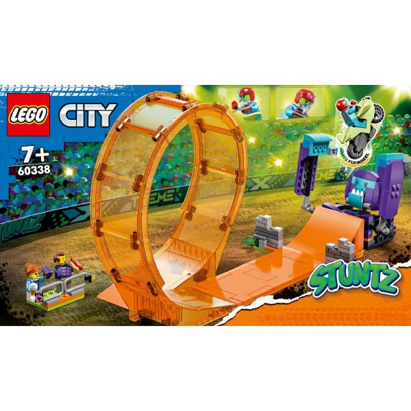 Lego City. Cascadorie zdrobitoare in bucla