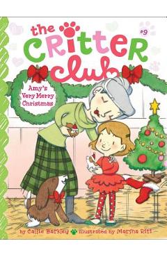 Coperta cărții 'Amy's Very Merry Christmas: Volume 9 - Callie Barkley'