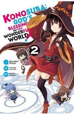 Coperta cărții 'Konosuba: God's Blessing on This Wonderful World!, Vol. 2 (Manga) - Natsume Akatsuki'