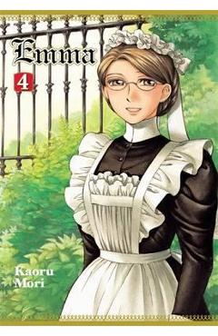 Coperta cărții 'Emma, Vol. 4 - Kaoru Mori'