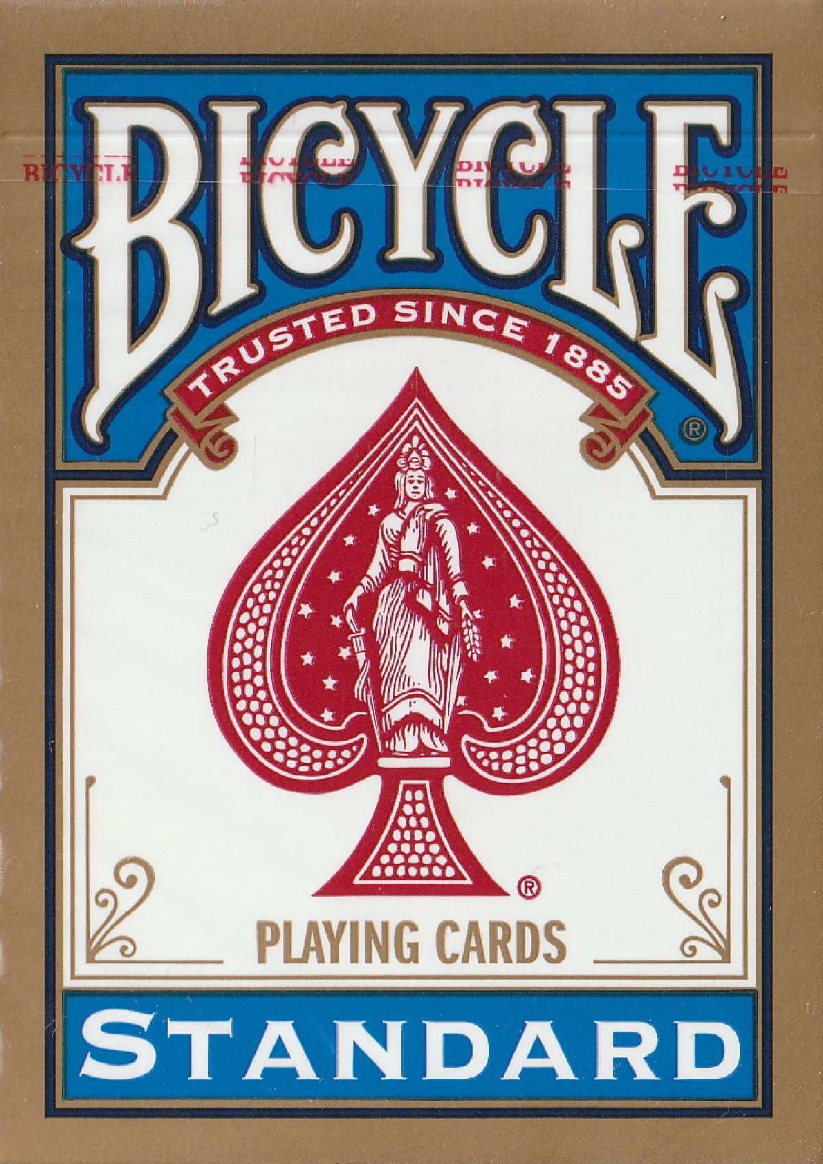 Carti de joc: Bicycle 808 Gold Standard Blue