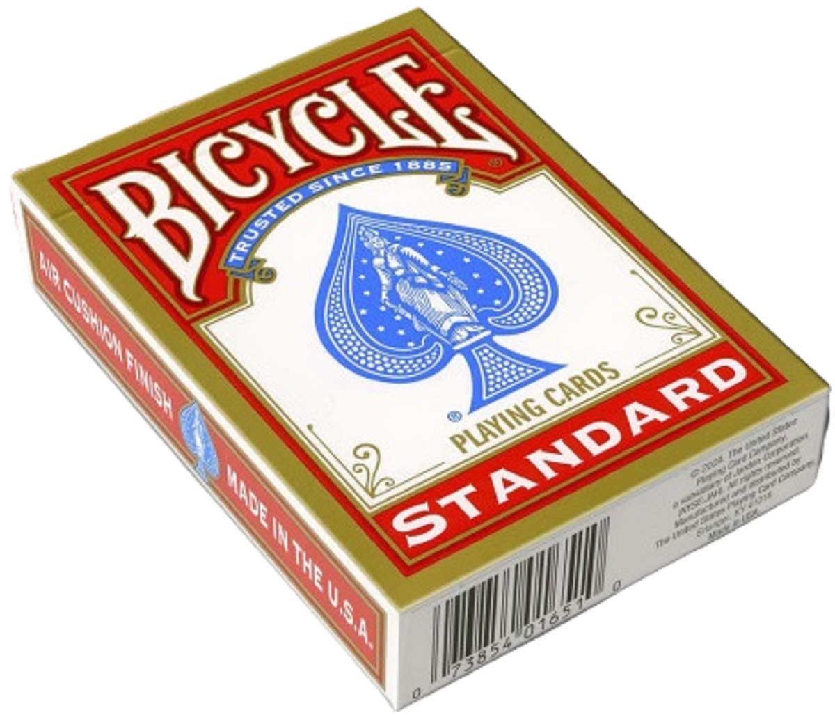 Carti de joc: Bicycle 808. Rosu