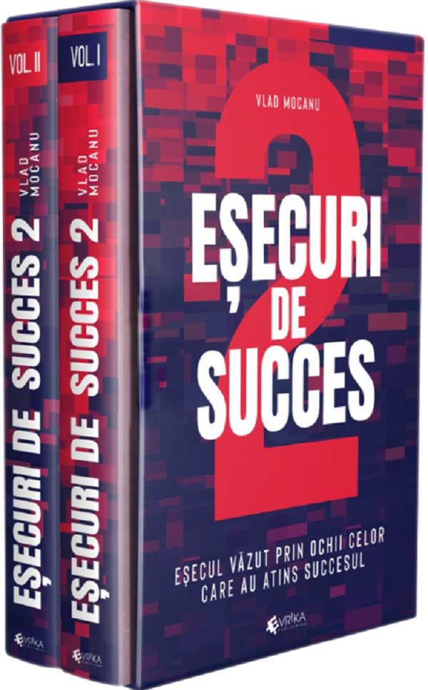 Esecuri de succes Vol.1 + Vol.2 + Cutie cadou Ed.2 - Vlad Mocanu