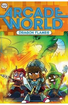 Coperta cărții 'Dragon Flames - Nate Bitt'