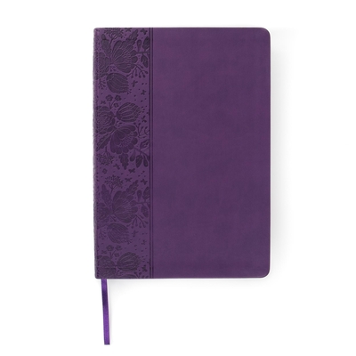 CSB Super Giant Print Reference Bible, Purple Leathertouch, Value Edition - Csb Bibles By Holman