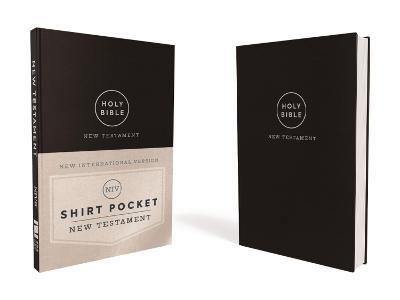 Niv, Shirt Pocket New Testament, Leathersoft, Black, Comfort Print - Zondervan