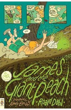 Coperta cărții 'James and the Giant Peach: (Penguin Classics Deluxe Edition) - Roald Dahl'