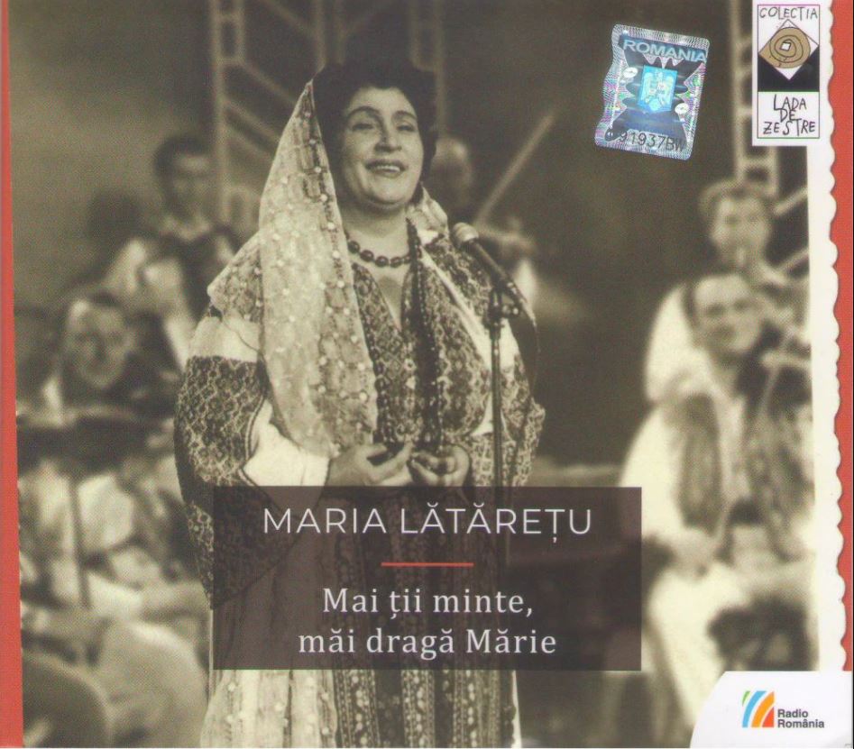 CD Mai tii minte, mai draga Marie - Maria Lataretu