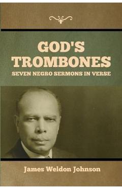 Coperta cărții 'God's Trombones: Seven Negro Sermons in Verse - James Weldon Johnson'
