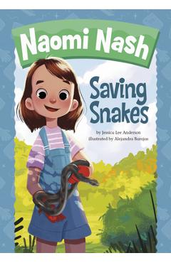 Coperta cărții 'Saving Snakes - Jessica Lee Anderson'