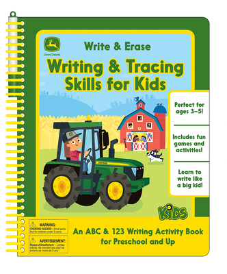 John Deere Kids Write & Erase Writing & Tracing Skills for Kids - Cottage Door Press