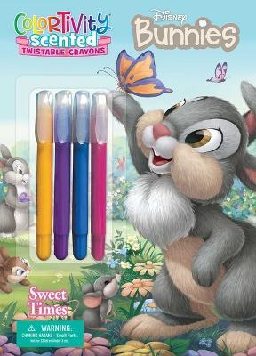 Disney Bunnies: Sweet Times: Colortivity with Scented Twistable Crayons - Editors Of Dreamtivity