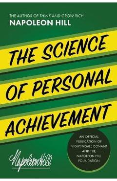Coperta cărții 'The Science of Personal Achievement - Napoleon Hill'