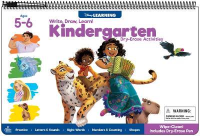Write, Draw, Learn! Kindergarten Dry-Erase Activities - Disney Learning