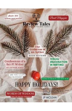 Coperta cărții 'Review Tales - A Book Magazine For Indie Authors - 5th Edition (Winter 2023) - S. Jeyran Main'