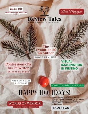 Coperta cărții 'Review Tales - A Book Magazine For Indie Authors - 5th Edition (Winter 2023) - S. Jeyran Main'