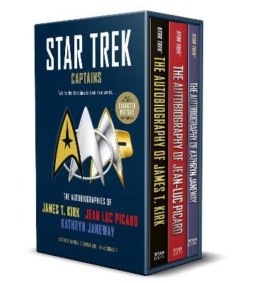 Star Trek Captains - The Autobiographies: Boxed Set with Slipcase and Character Portrait Art of Kirk, Picard and Janeway Autobiographies - Una Mccormack