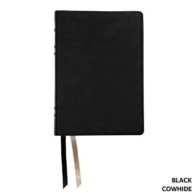 Lsb Inside Column Reference, Paste-Down, Black Cowhide, Indexed - Steadfast Bibles
