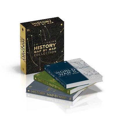 History Map by Map Collection: 3 Book Box Set - Dk