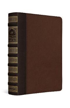 Coperta cărții 'ESV Church History Study Bible: (Trutone, Brown/Walnut, Timeless Design): Voices from the Past, Wisdom for the Present'
