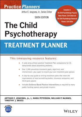 The Child Psychotherapy Treatment Planner - Arthur E. Jongsma