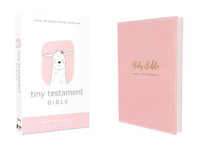 Niv, Tiny Testament Bible, New Testament, Leathersoft, Pink, Comfort Print - Zondervan
