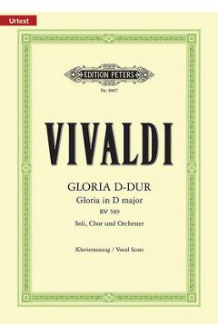 Poza produsului Gloria in D RV 589 (Vocal Score) - Antonio Vivaldi