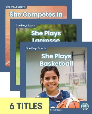 She Plays Sports (Set of 6) - Trudy Becker