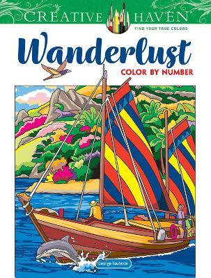 Creative Haven Wanderlust Color by Number - George Toufexis