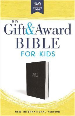 Niv, Gift and Award Bible for Kids, Flexcover, Black, Comfort Print - Zondervan