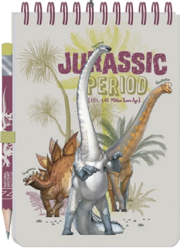 Carnetel cu creion: Jurassic
