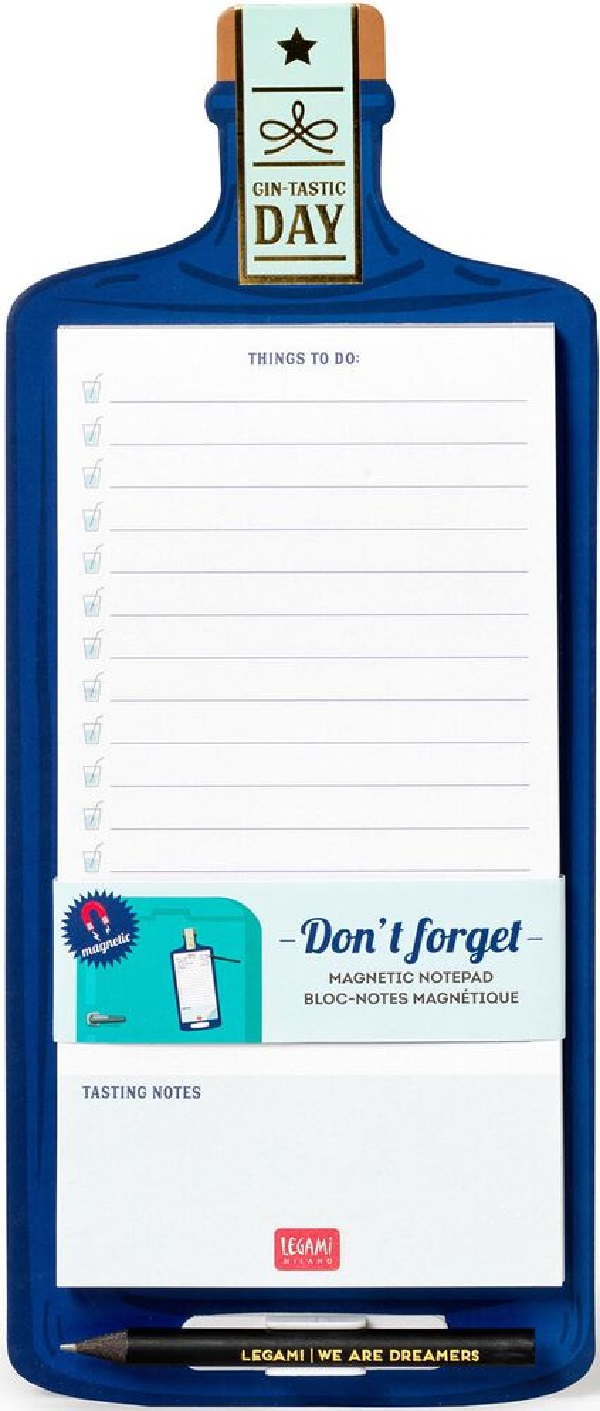 Carnet magnetic: Don't forget Gin-tastic