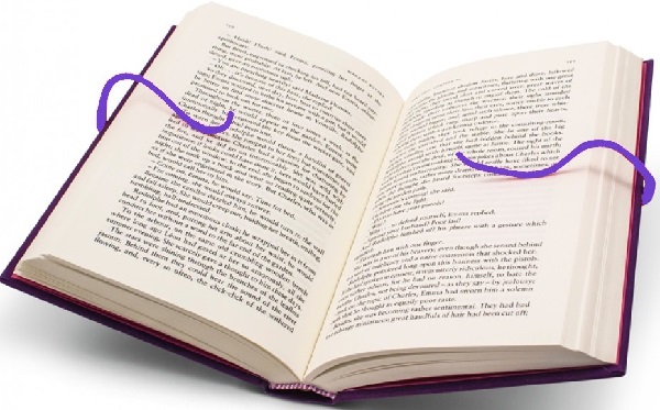 Suport pentru carte: Purple