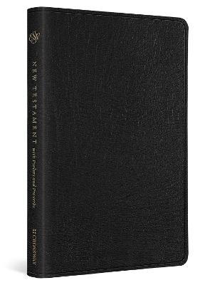 ESV New Testament with Psalms and Proverbs (Black) - 