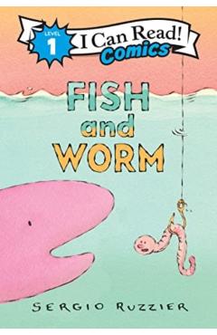 Fish and Worm - Sergio Ruzzier