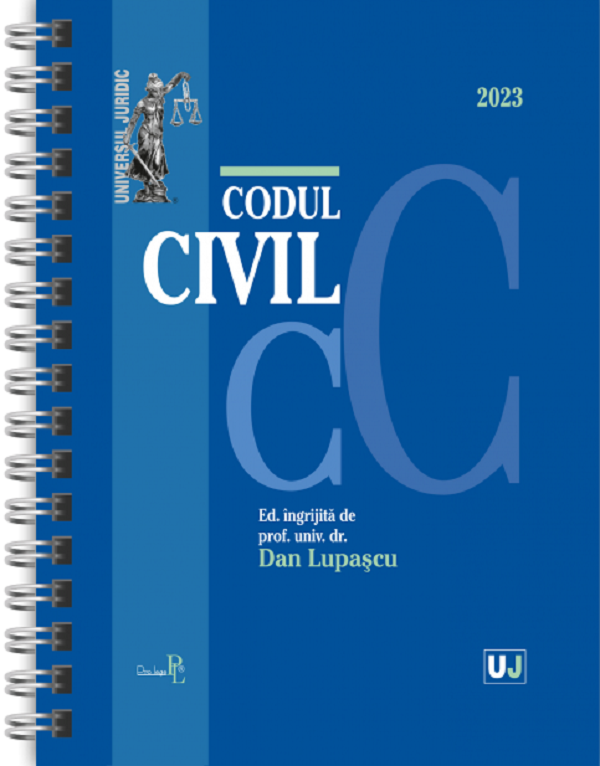 Codul civil Ianuarie 2023 Ed. Spiralata - Dan Lupascu