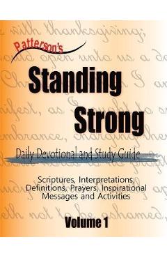 Coperta cărții 'Patterson's Standing Strong - David Patterson'