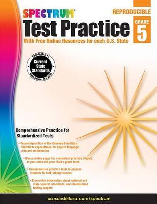 Spectrum Test Practice, Grade 5 - Spectrum