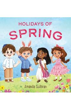 Coperta cărții 'Holidays of Spring - Amanda Sullivan'