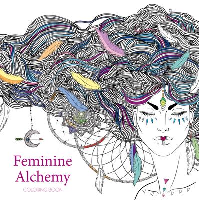 Feminine Alchemy Coloring Book - White Star