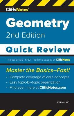 CliffsNotes Geometry: Quick Review - Ed Kohn