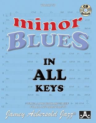 Jamey Aebersold Jazz -- Minor Blues in All Keys, Vol 57: Book & CD - Jamey Aebersold