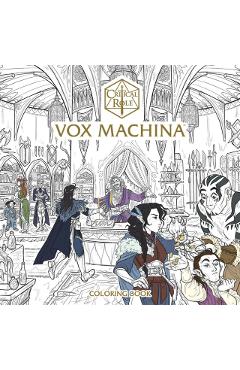 Critical Role: Vox Machina Coloring Book - Critical Role