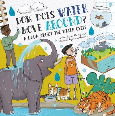 How Does Water Move Around?: A Book about the Water Cycle - Madeline J. Hayes