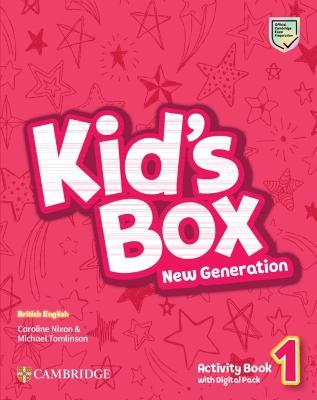 Kid's Box New Generation Level 1 Activity Book with Digital Pack British English - Caroline Nixon
